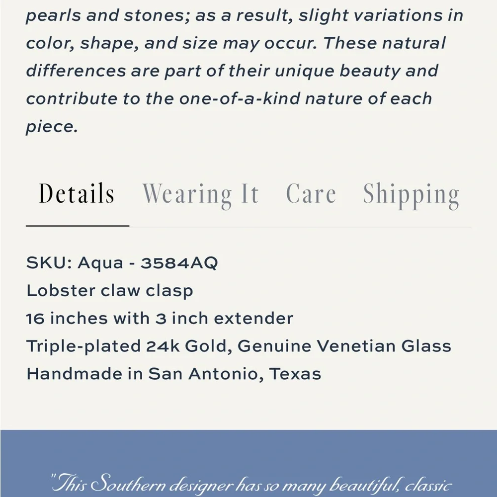 Susan Shaw Venetian Glass Coin Necklace - Picture 3 of 8